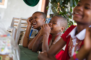 Thabela stödjer Hope for Children i Arusha